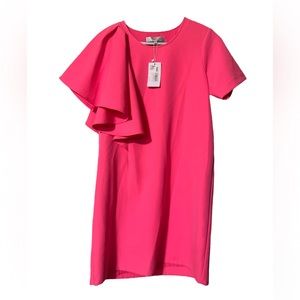 CROSBY by Mollie Burch Jeni Dress Flamingo Float M